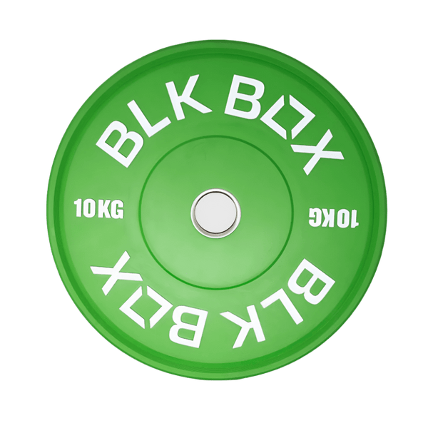 BLK BOX HD Coloured Bumper Weight Plate – colour-coded by weight