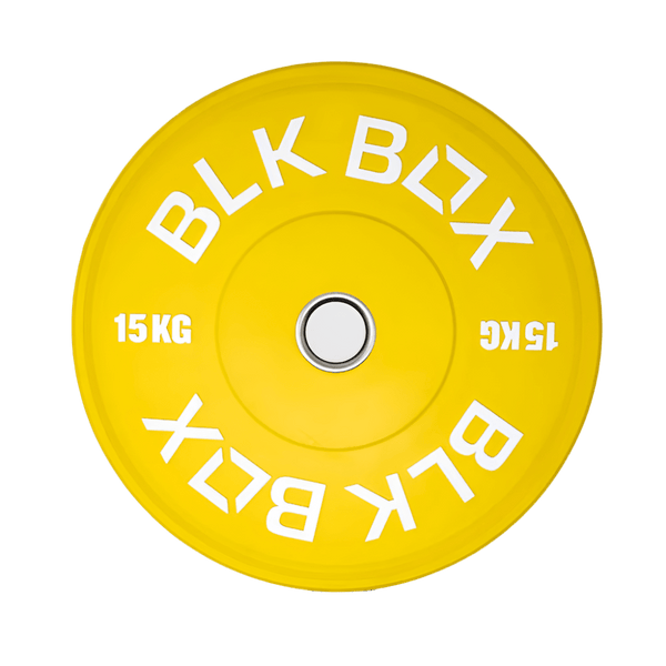 BLK BOX HD Coloured Bumper Weight Plate – stainless steel insert