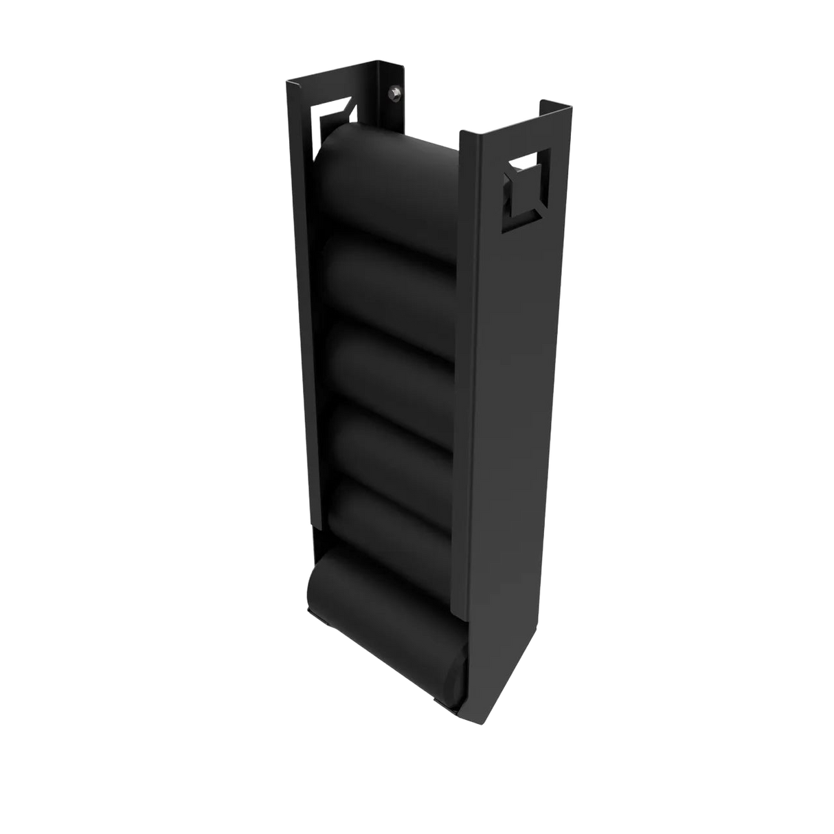 BLK BOX Wall Mounted Foam Roller Storage – side profile