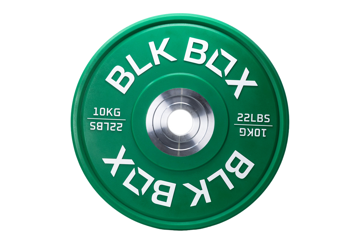 BLK BOX Coloured Urethane Weight Plates – colour-coded set