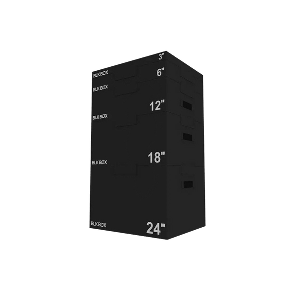 Stackable Soft Plyo Jump Box Set | BLK BOX
