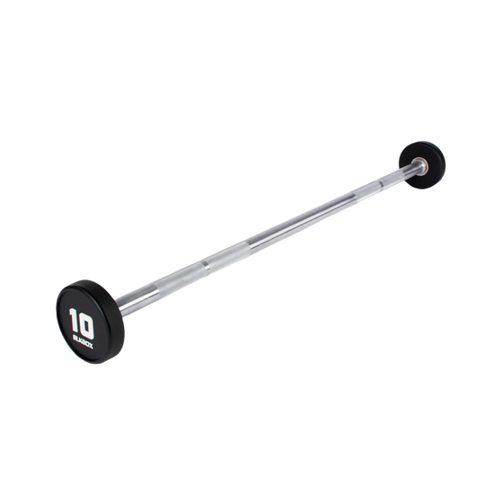 Urethane Fixed Barbell-Barbells-BLK BOX