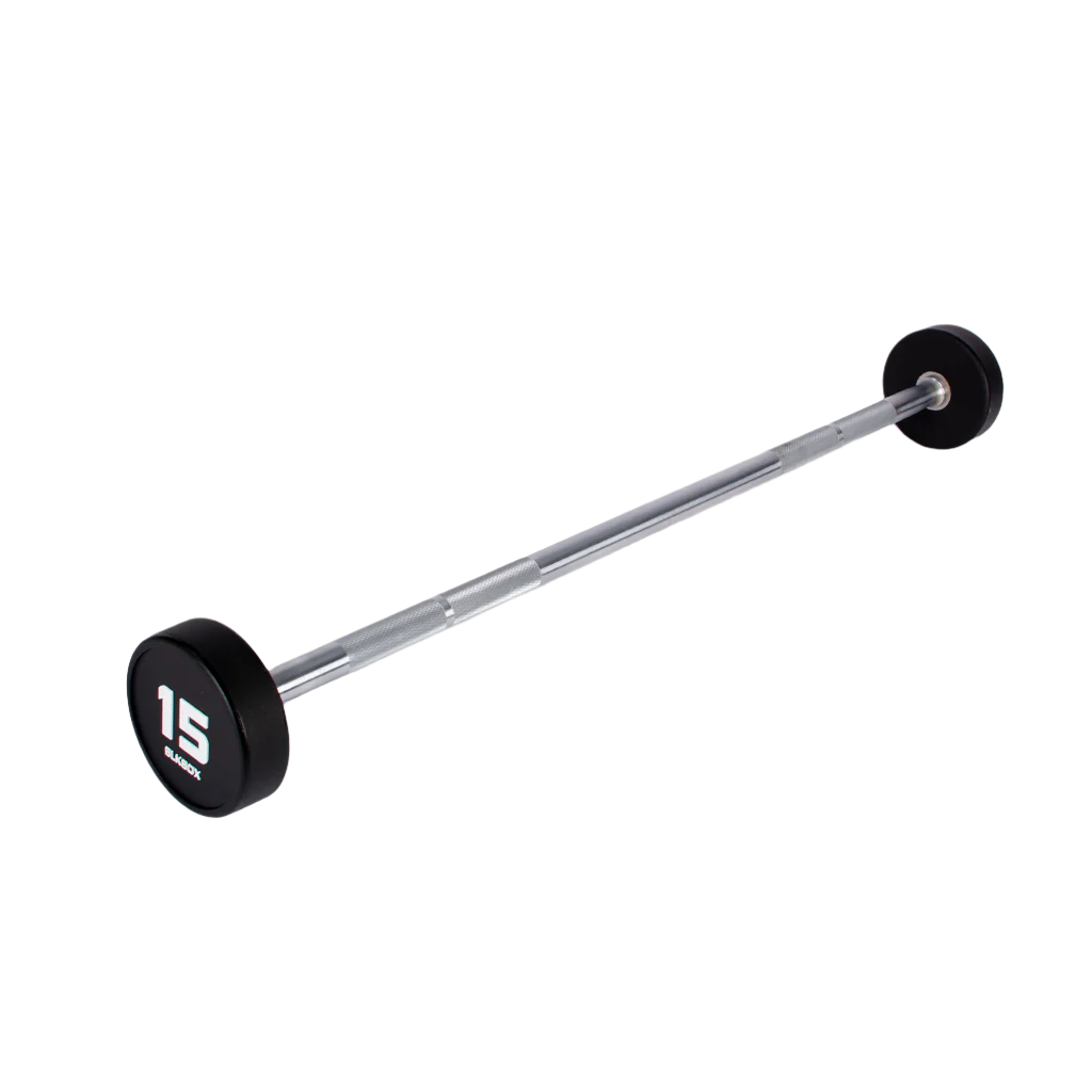 Urethane Fixed Barbell-Barbells-BLK BOX