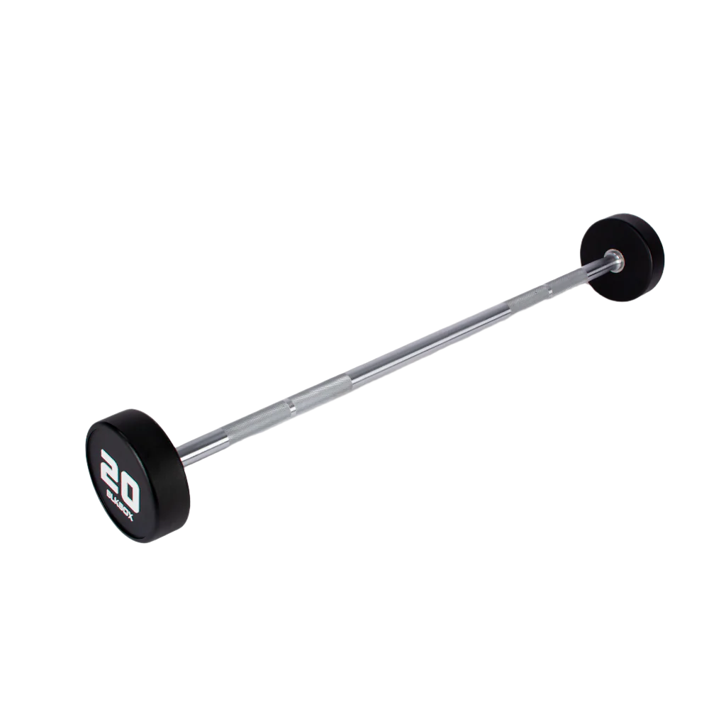 Urethane Fixed Barbell-Barbells-BLK BOX
