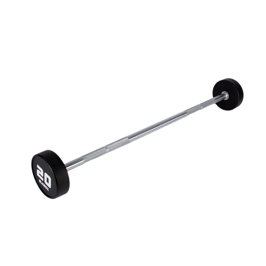 Urethane Fixed Barbell-Barbells-BLK BOX