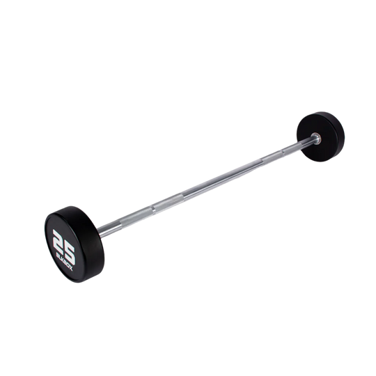 Urethane Fixed Barbell-Barbells-BLK BOX