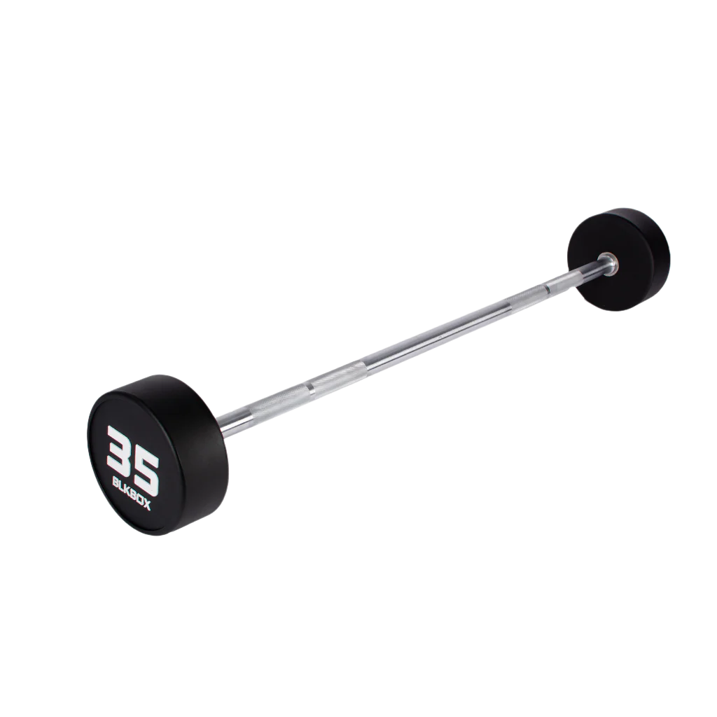 Urethane Fixed Barbell-Barbells-BLK BOX