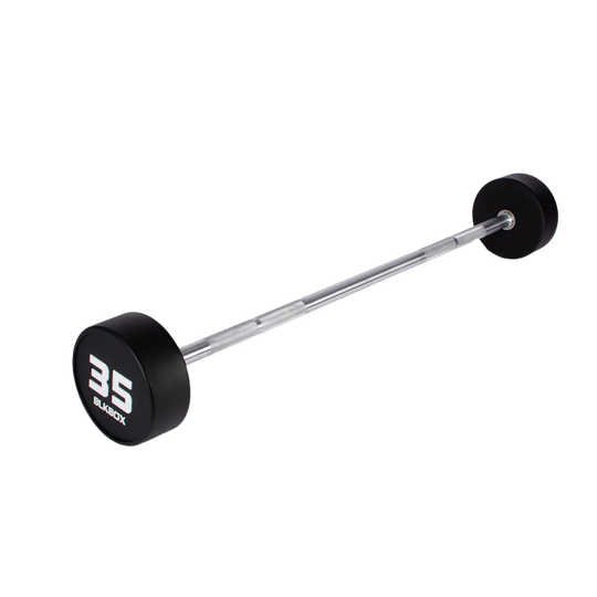 Urethane Fixed Barbell-Barbells-BLK BOX