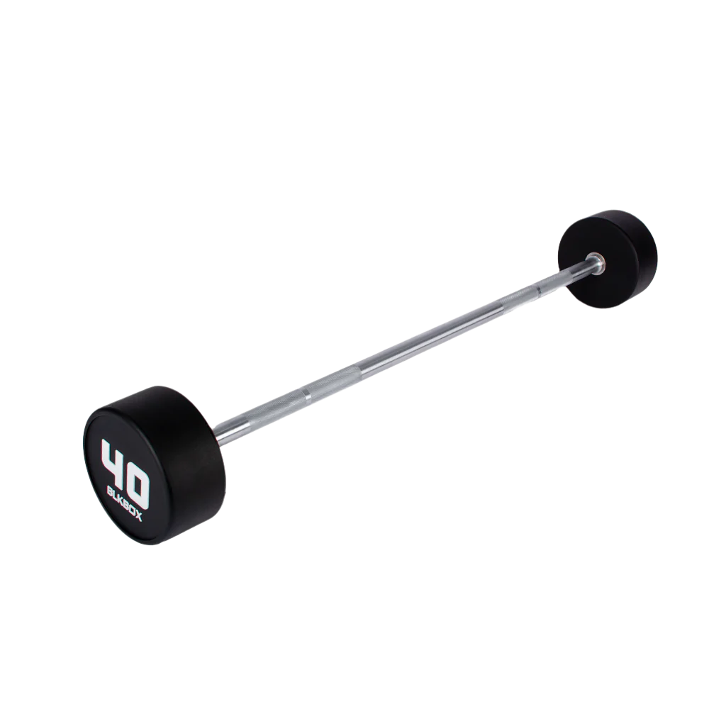 Urethane Fixed Barbell-Barbells-BLK BOX