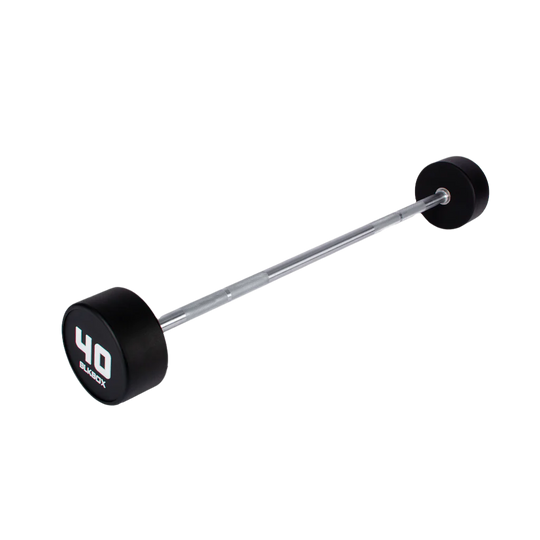 Urethane Fixed Barbell-Barbells-BLK BOX