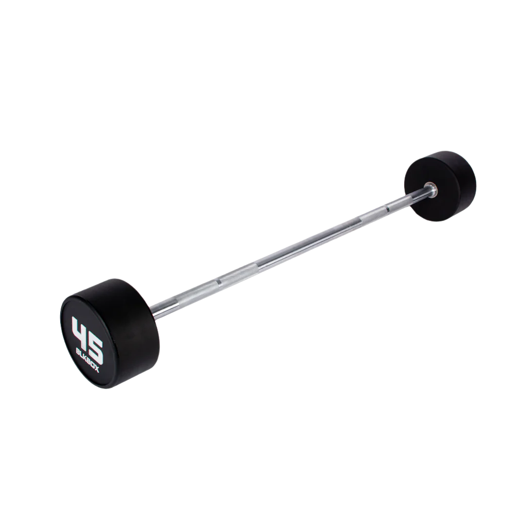 Urethane Fixed Barbell-Barbells-BLK BOX