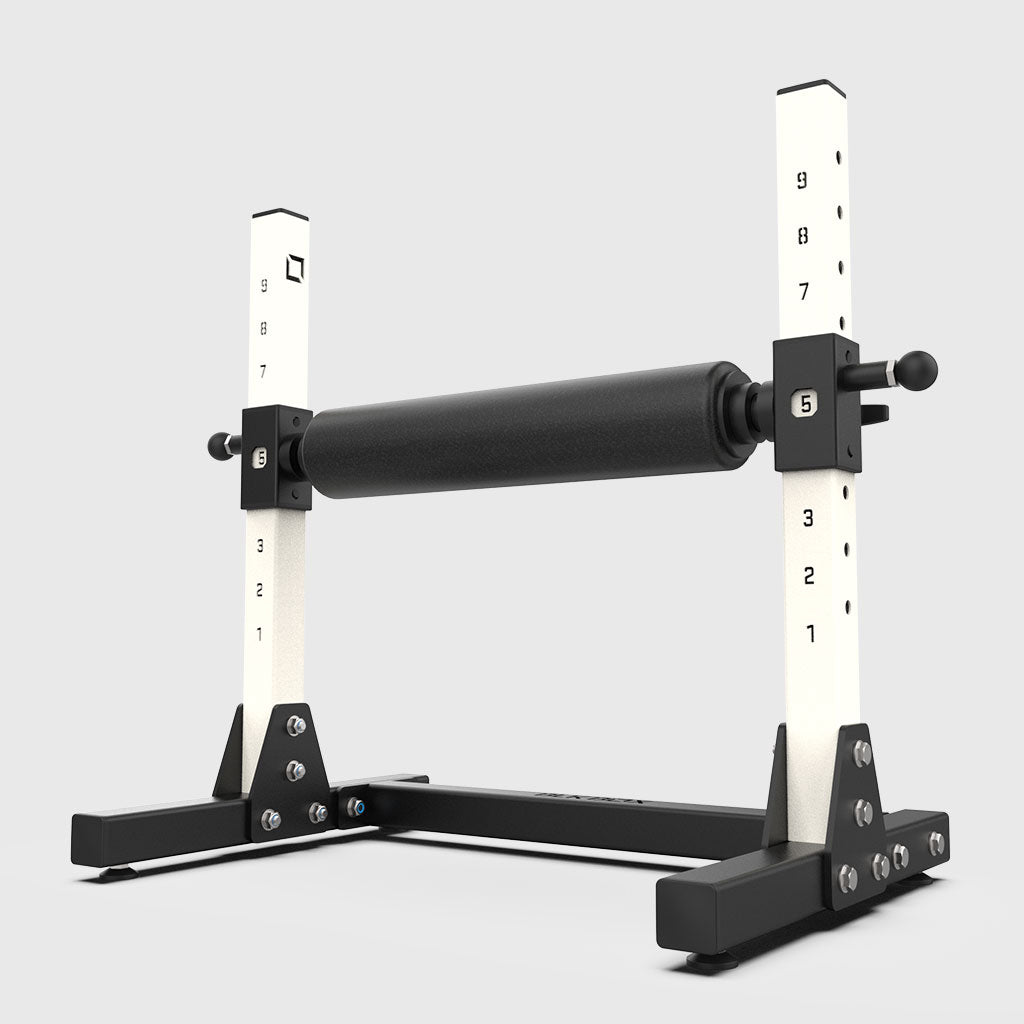 Adjustable Single Leg Squat Stand Strength Training BLK BOX