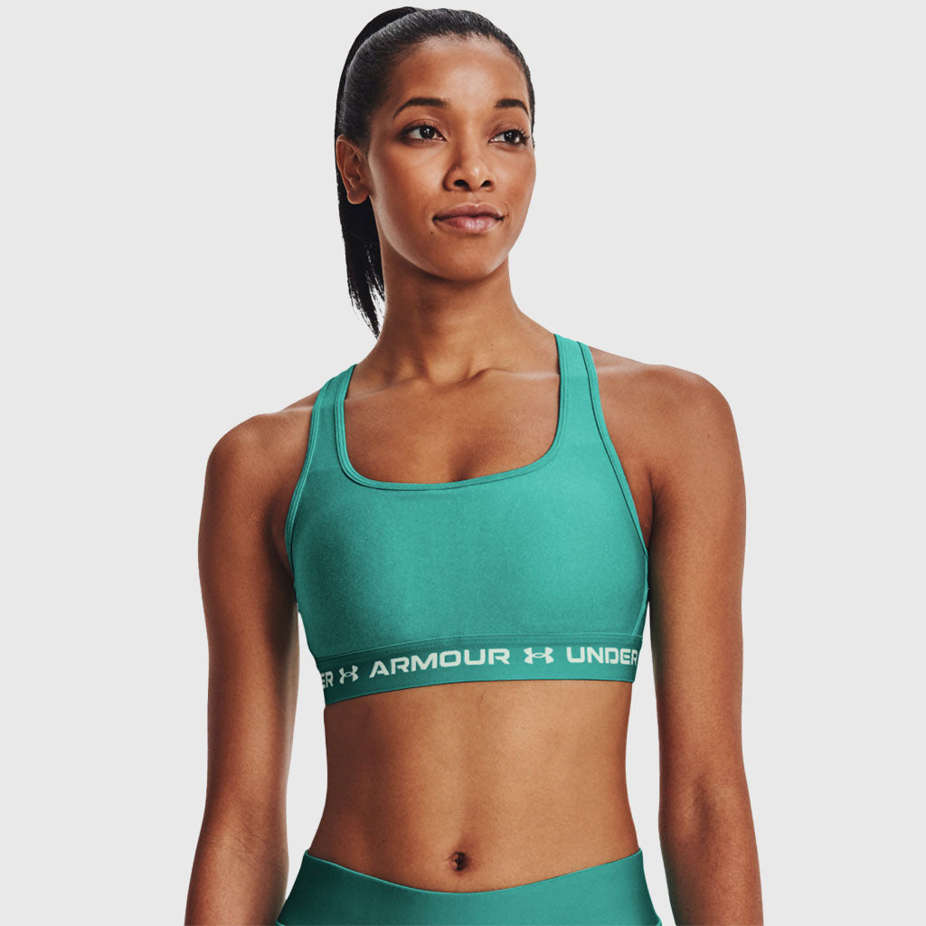 Under Armour Women s Mid Crossback Heather Sports Bra