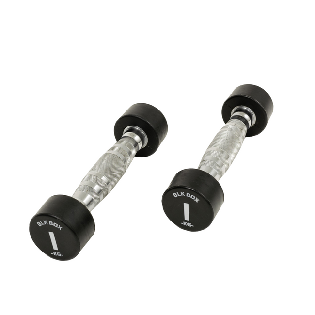 Premium Micro Urethane Dumbbell Set 1-10kg-Dumbbells-BLK BOX