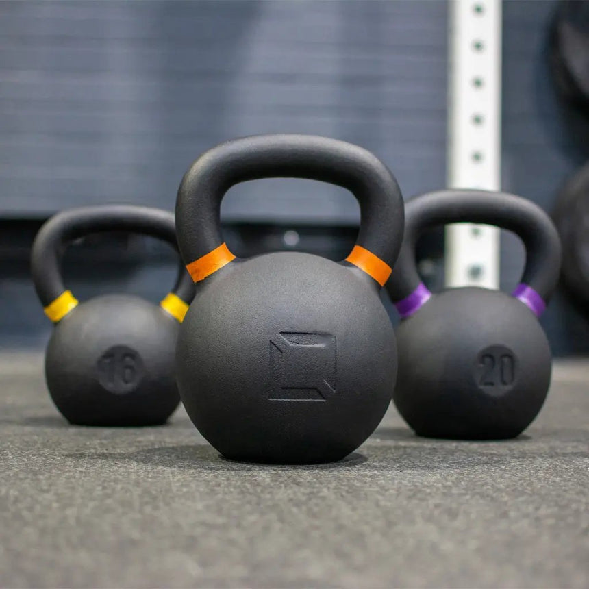 BLK BOX Cast Iron Kettlebell 2.0 – handle detail