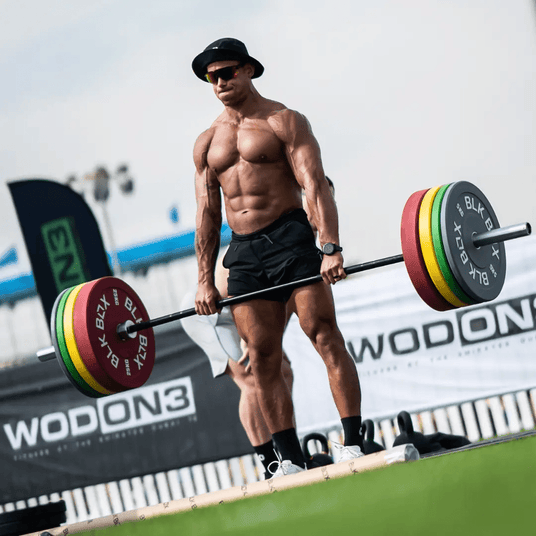 Coloured HD Bumper Weight Plates (2024) - BLK BOX