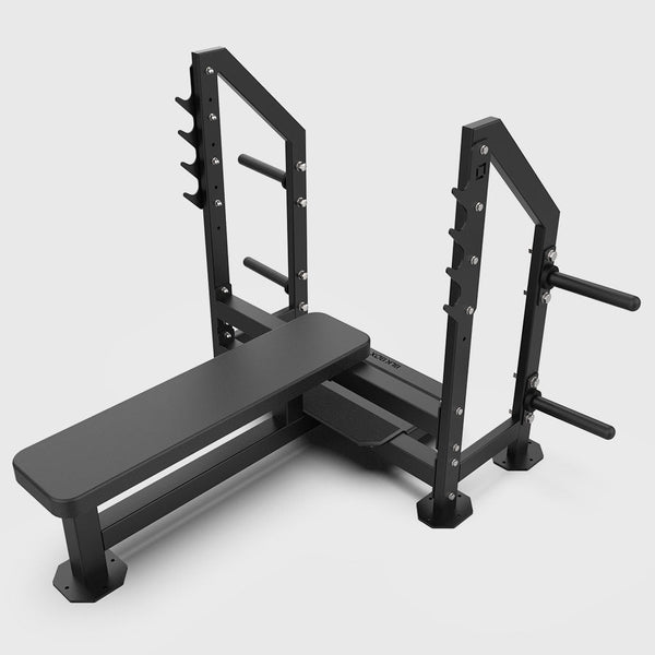 BLK BOX Olympic Flat Bench – side profile