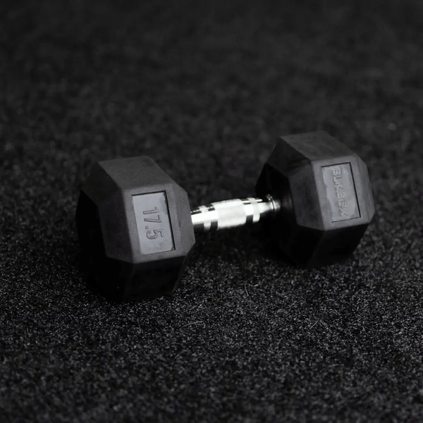 BLK BOX Rubber Hex Dumbbell – BLK BOX