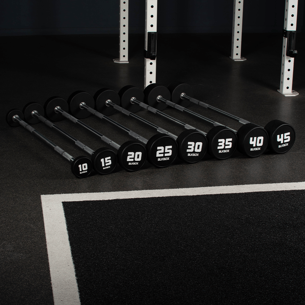 Urethane Fixed Barbell - BLK BOX