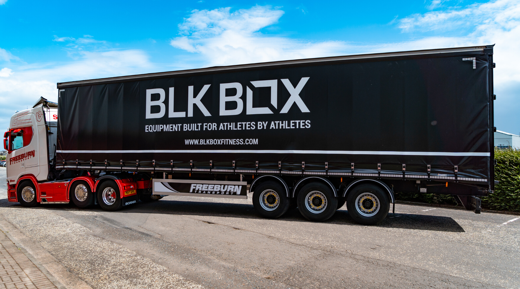 BLK BOX Branded Lorry