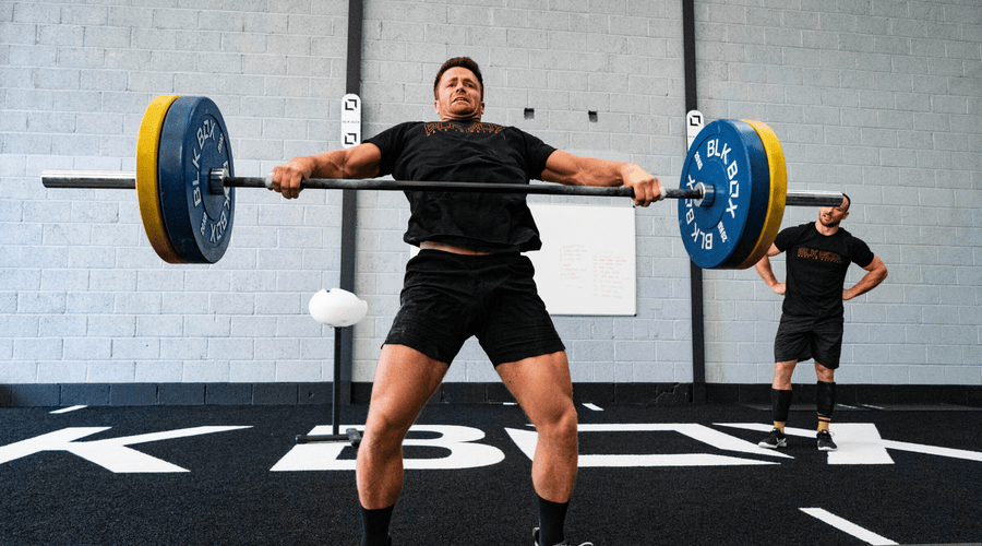 Cycling A Moderate To Light Power Snatch - BLK BOX