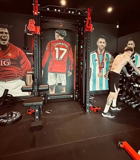 Inside the Build: Alejandro Garnacho’s Home Gym - BLK BOX