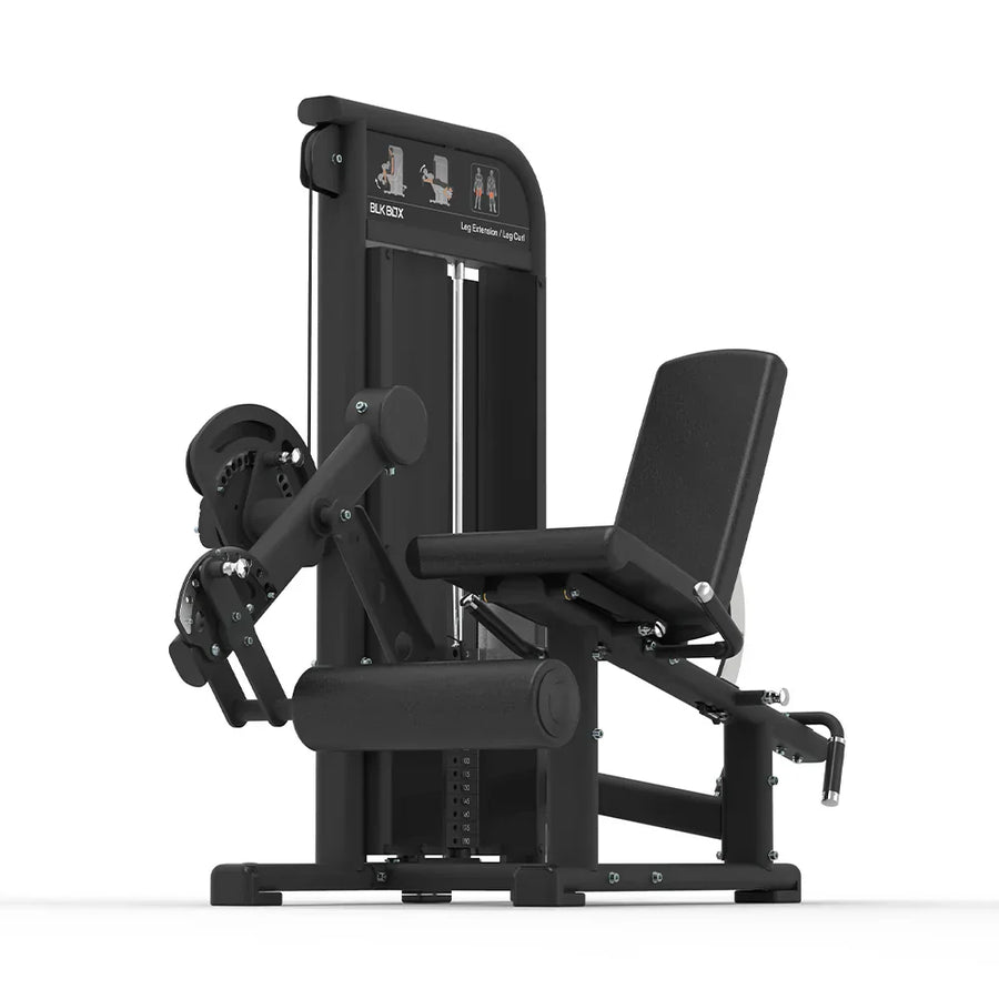 Unlocking lower body strength with the BLK BOX Pin Select Leg Extension/Curl