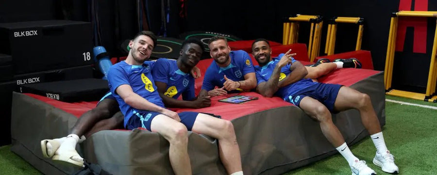 The Three Lions train at Man United’s base ahead of Euro 2024 qualifier - BLK BOX