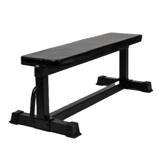 Utility Flat Weights Bench-Weight Benches-BLK BOX