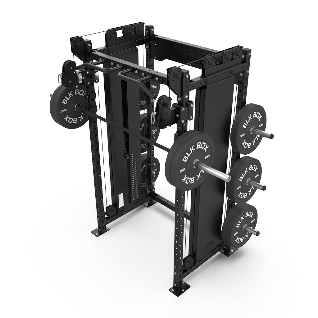 1 Series Compact Rack with Cable Columns - BLK BOX