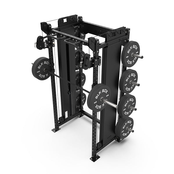 1 Series Compact Rack with Cable Columns - BLK BOX