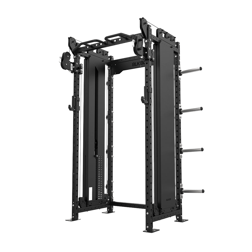 1 Series Compact Rack with Cable Columns | BLK BOX