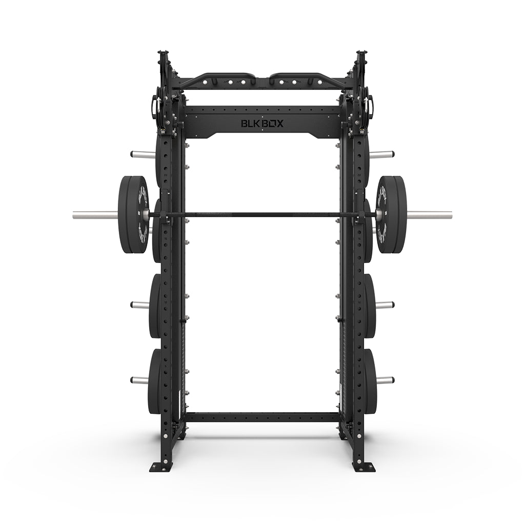 1 Series Compact Rack with Cable Columns - BLK BOX