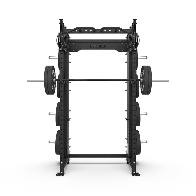 1 Series Compact Rack with Cable Columns - BLK BOX