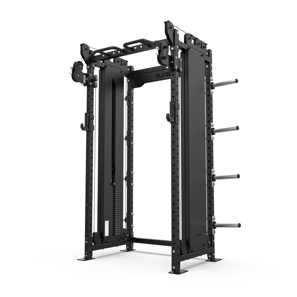 1 Series Compact Rack with Cable Columns - BLK BOX