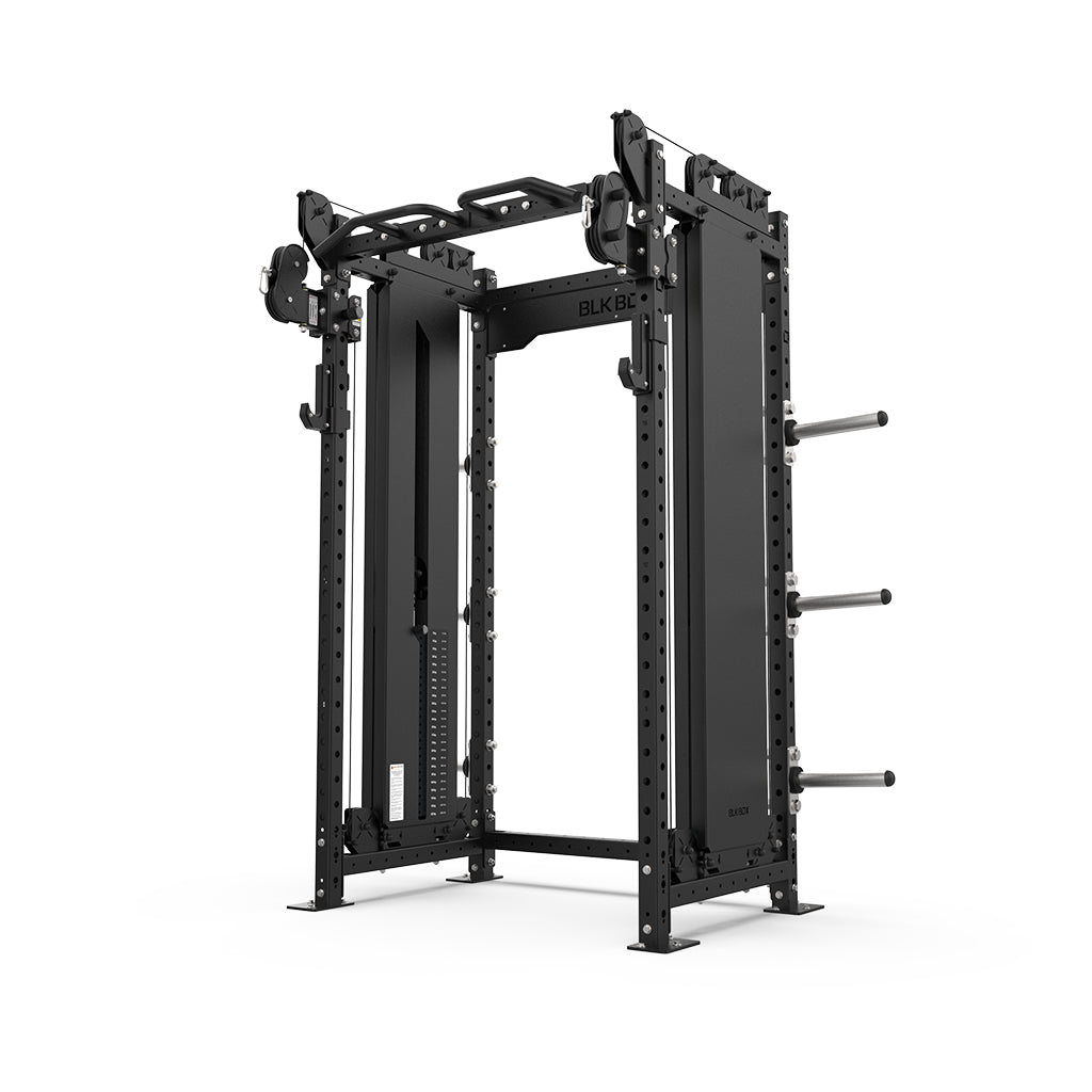 1 Series Compact Rack with Cable Columns - BLK BOX