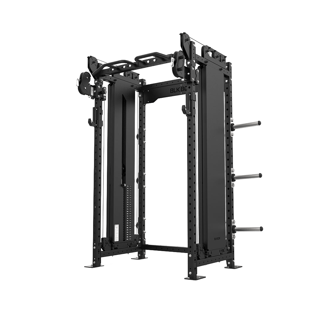 1 Series Compact Rack with Cable Columns | BLK BOX