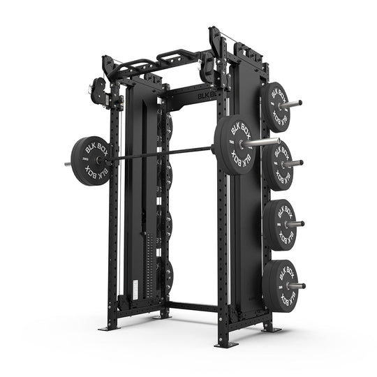 1 Series Compact Rack with Cable Columns - BLK BOX