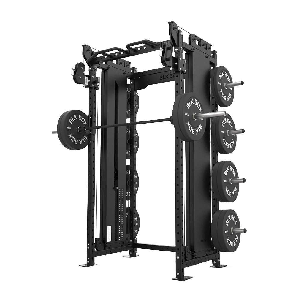 1 Series Compact Rack with Cable Columns | BLK BOX