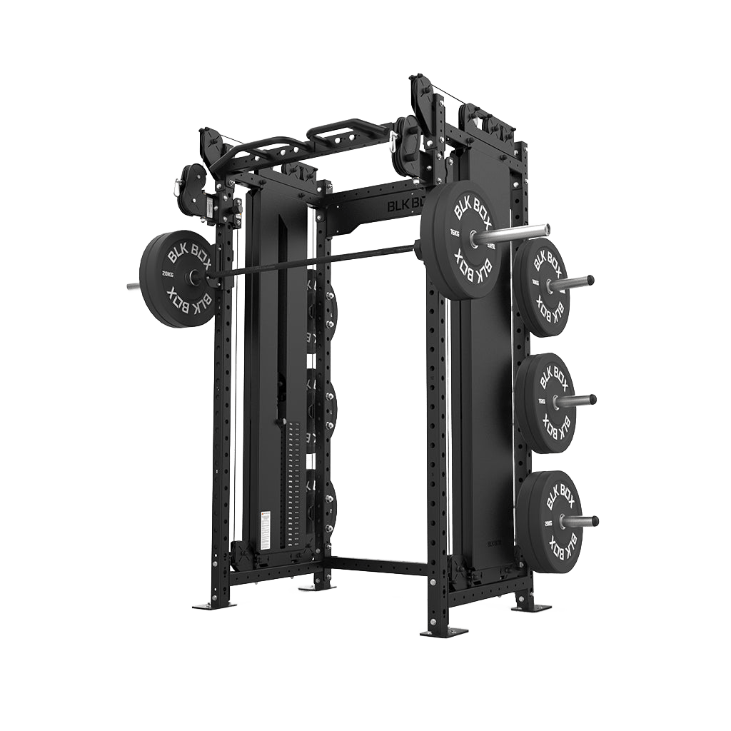 1 Series Compact Rack with Cable Columns | BLK BOX