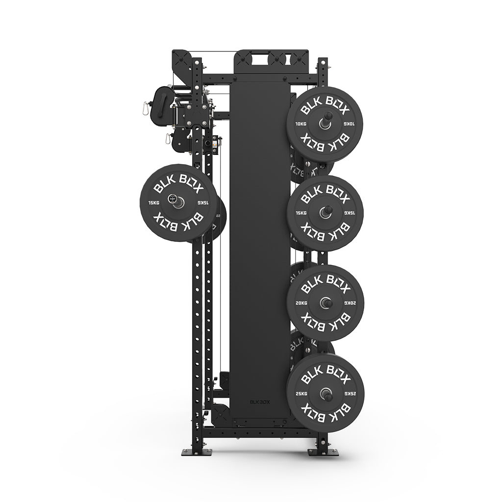 1 Series Compact Rack with Cable Columns - BLK BOX