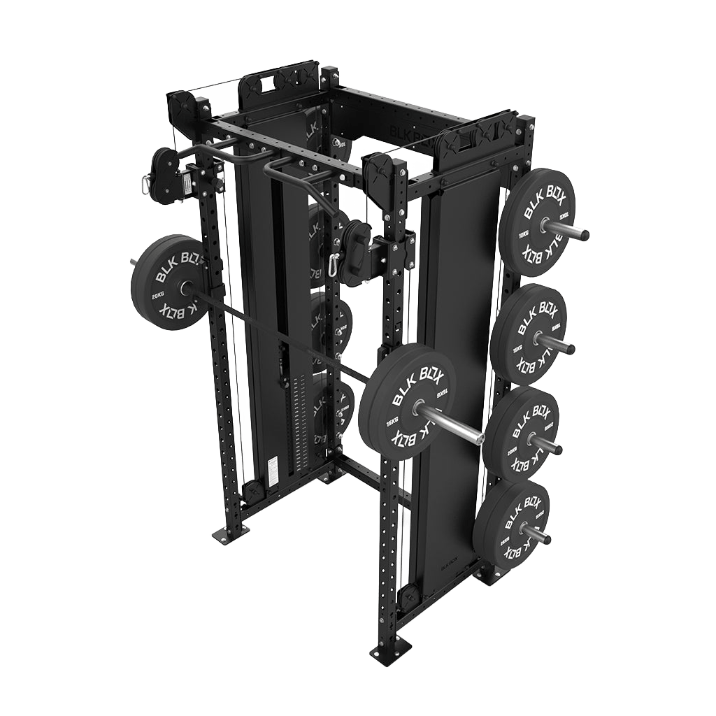 1 Series Compact Rack with Cable Columns | BLK BOX
