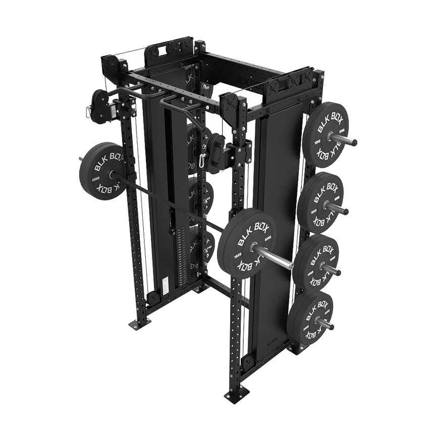 1 Series Compact Rack with Cable Columns | BLK BOX
