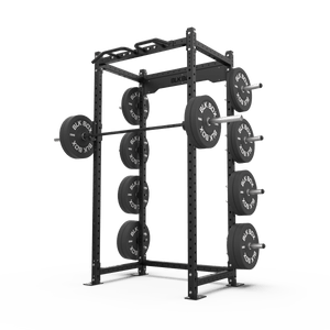1 Series Compact Rack with Smith Machine - 2.2m | BLK BOX