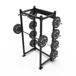 1 Series Compact Rack with Smith Machine - 2.2m | BLK BOX