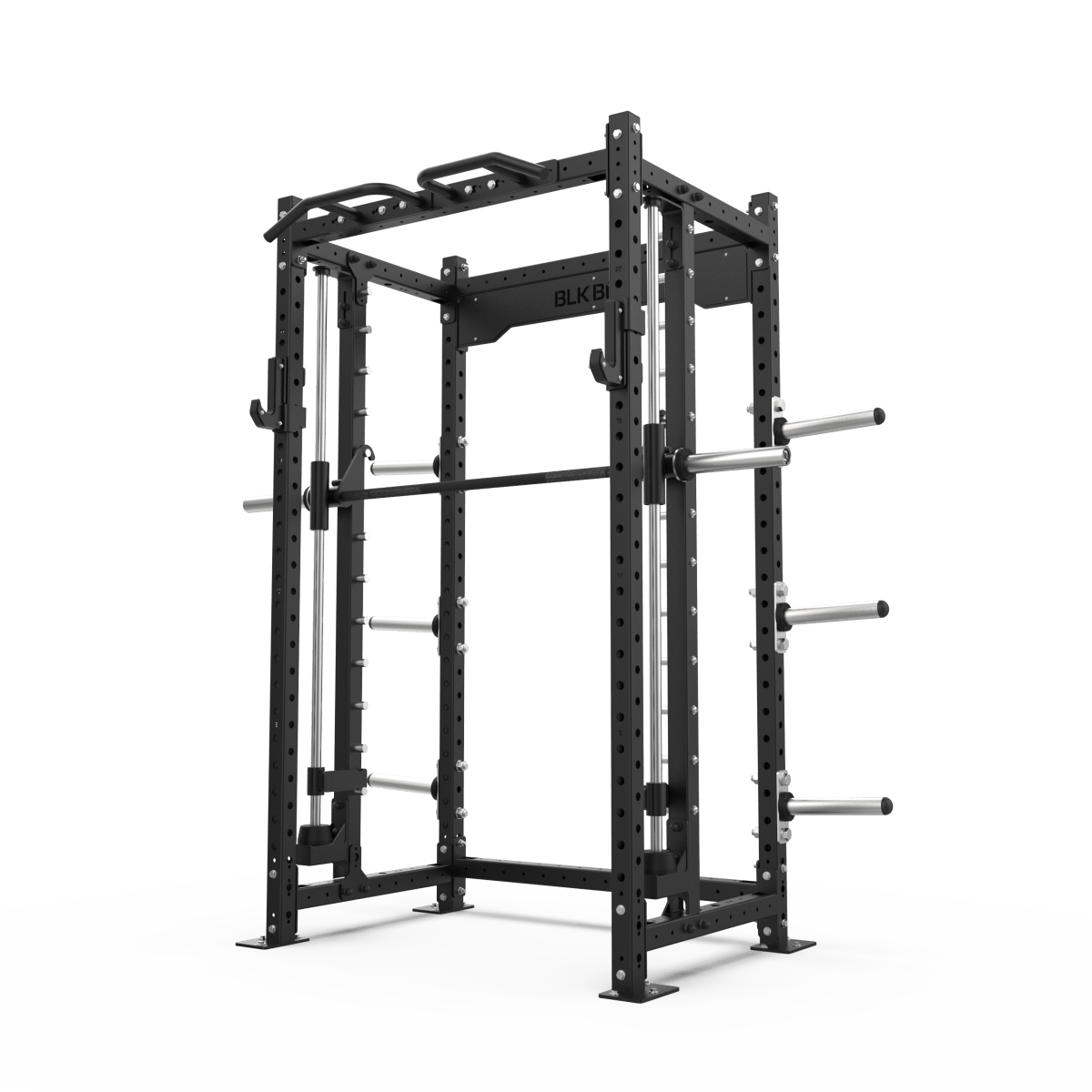 1 Series Compact Rack with Smith Machine - 2.2m | BLK BOX
