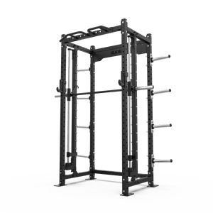1 Series Compact Rack with Smith Machine - 2.4m | BLK BOX