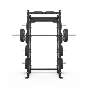 1 Series Compact Rack with Smith Machine - 2.4m | BLK BOX