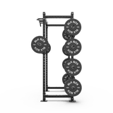 1 Series Compact Rack with Smith Machine - 2.4m | BLK BOX