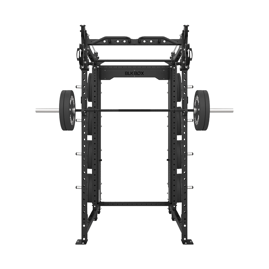 1 Series Full Rack with Cable Column | BLK BOX